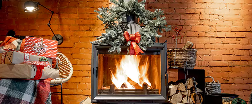 Travis Industries Linear Gas Fireplace Installation in Deltona, Florida