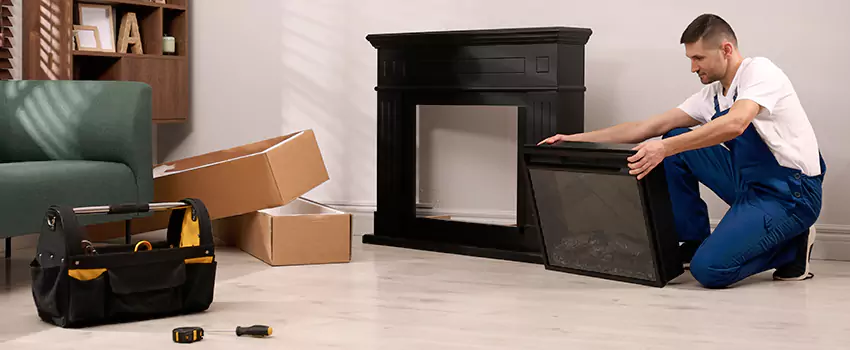 Old Rusted Metal Fireplace Repair And Replacement in Deltona, FL